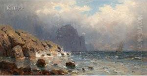 Norwegische Kustenlandschaft by Robert Schultze