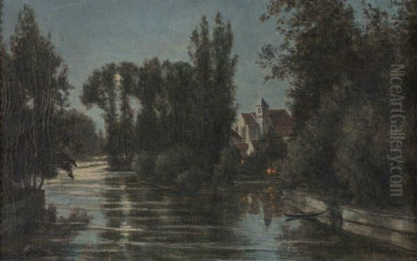 Le Loing Pres De Moret - view 1
