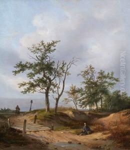 Rastender Wandersmann Am
Wegrand by Karl Friedrich Schulz