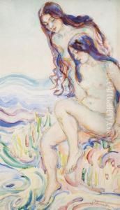 Bathers by Donna Schuster
