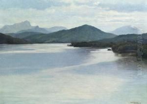 Krumpendorf Am Worthersee by Karl Maria Schuster