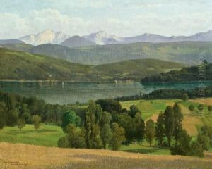 Krumpendorf Am Worthersee by Karl Maria Schuster