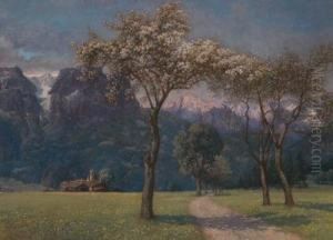 Fruhling I. D. Lienzer Dolomiten by Karl Maria Schuster