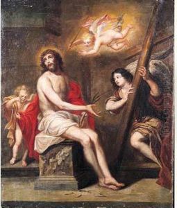 Scene De La Passion Du Christ by Cornelis I Schut