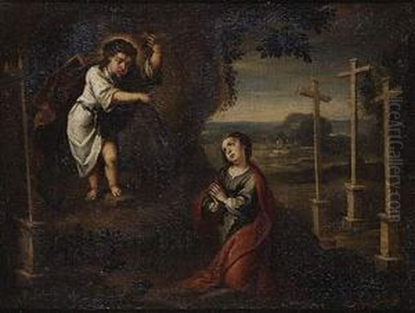 Nino De Pasion Apareciendose A Maria Magdalena - view 1