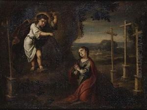 Nino De Pasion Apareciendose A Maria Magdalena