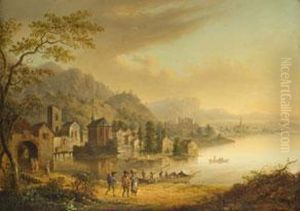 Flusslandschaft Mit