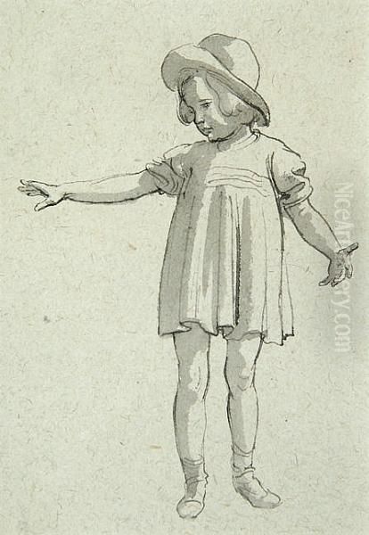 Study Of A Little Girl - view 1