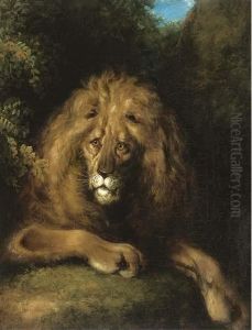 A Noble Lion by Charles Henry Schwanfelder