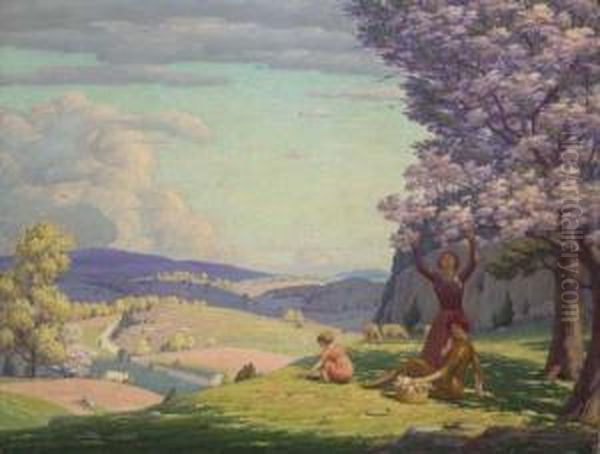 Picking Blossoms - view 1