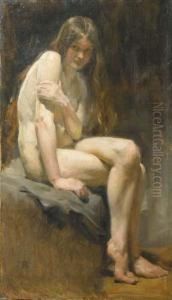 Academie, Nu Feminin by Frans Schwartz