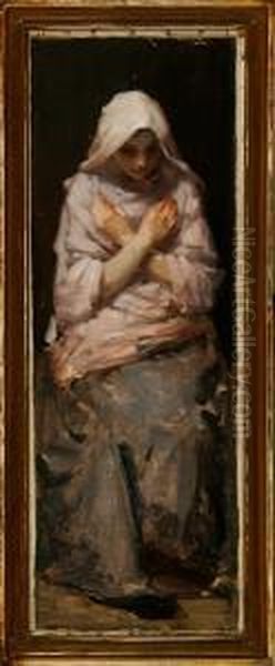 The Annunciation Of The Virgin Mary by Frans Schwartz