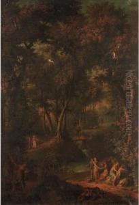 Wooded Landscape With Figures
Resting Beside A River, And Children Fighting In The Foreground Wooded Landscape With Figures
Resting Beside A River, And Children Fighting In The Foreground