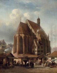A View Of The Frauenkirche, Nurnberg