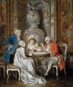 Die Kartenrunde by Carl I Schweninger