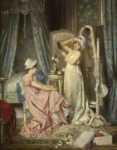 Vor Der Trauung. by Karl Schweninger