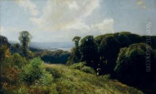 View Of The Hellersee; And A Companion Painting - view 1