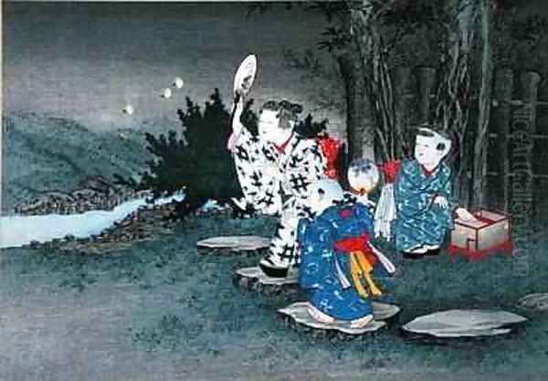 Catching Fireflies from the series Childrens Games - view 1
