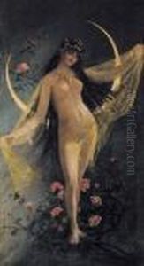 Selene by Giuseppe Sciuti