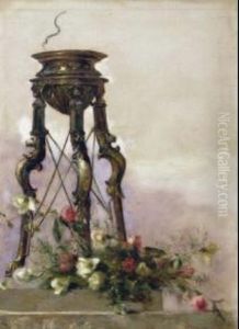 Fiori Sotto Il Tripode by Eugenio Scomparini