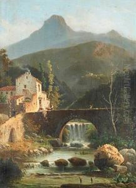 Italian Mountain Village Scenes - view 1