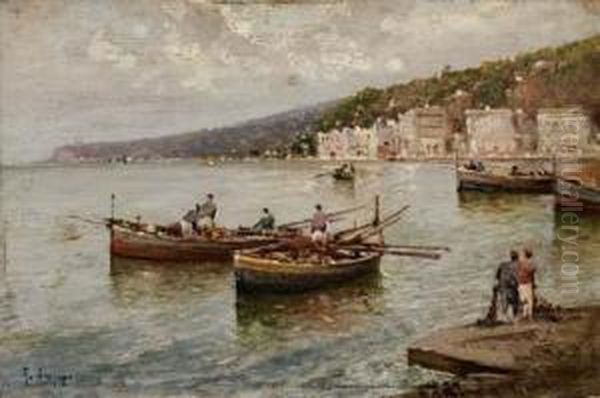 Marina Con Barche A Posillipo - view 1