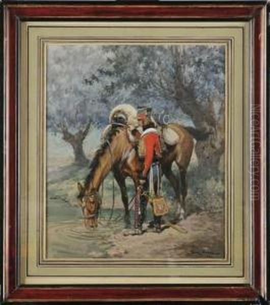 Hussard Du 4eme Regiment Sous La Revolution. - view 1