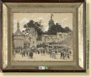Entree De Forteresse Animee by Georges Bertin, Dit Scott De Plagnolles