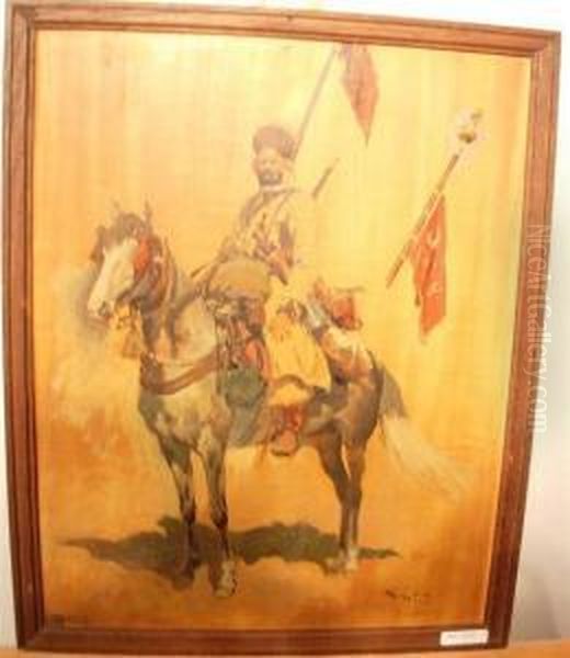 Berbere A Cheval. 1917 - view 1