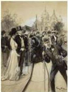 L'exposition Universelle De 1900 : Le Trottoir Roulant by Georges Bertin, Dit Scott De Plagnolles