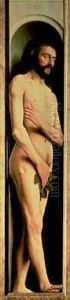 Adam from the left wing of the Ghent Altarpiece