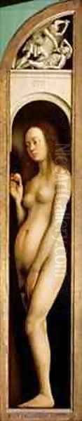 Eve detail from the right wing of the Ghent Altarpiece - view 1