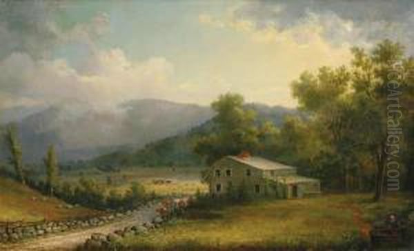 A New England Farm - view 1