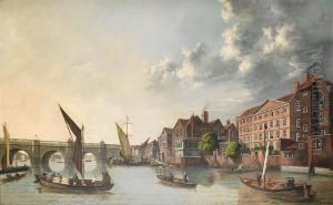 York House With Old Westminster Bridge In The Distance