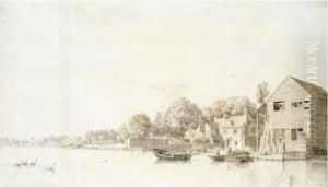 From The Collection Of The Late Michael Ingram
A View Of Twickenham From The Thames by Samuel Scott