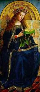 The Ghent Altarpiece The Virgin Mary 4