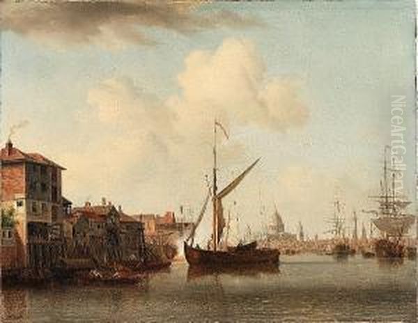 The Pool Of London by Samuel Scott