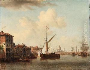 The Pool Of London by Samuel Scott