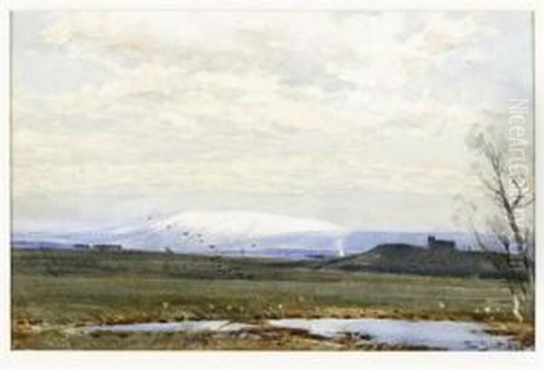 Hume Castle In Winter - view 1