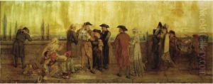 News From Paris - 1793 - Death Of The King! by William Bell Scott