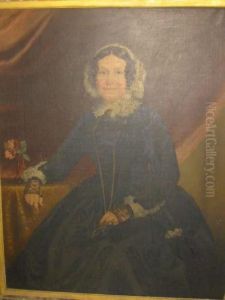 Portrait Of Agnes Williamson by William Bell Scott