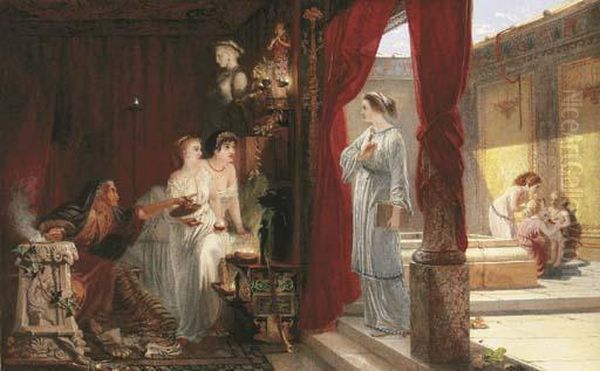 A Messenger Of The New Faith:
Rome Ad 150 - 'what Communion Has Light With Darkness....?' - view 1