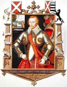 Portrait of Henry 5th Lord Windsor 1562-1615 from Memoirs of the Court of Queen Elizabeth by Sarah Countess of Essex