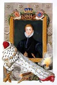 Portrait of Charles I of England as Prince of Wales from Memoirs of the Court of Queen Elizabeth
