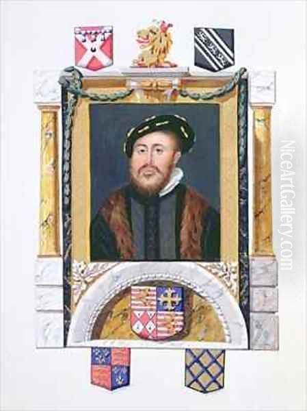 Portrait of Charles Brandon 1488-1545 Duke of Suffolk as a Young Man - view 1