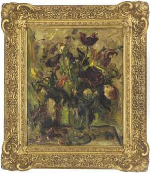 Tulips In A Vase - view 1