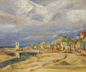 Beach Scene by Elliott Seabrooke