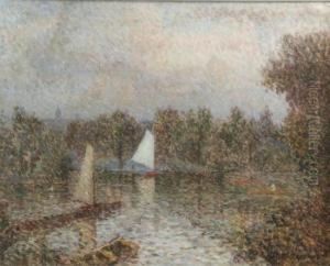 Boating Pond, Green Park by Elliott Seabrooke