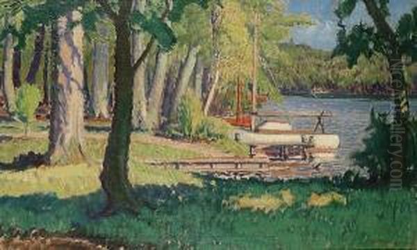 Boating Lake, Arundel - view 1