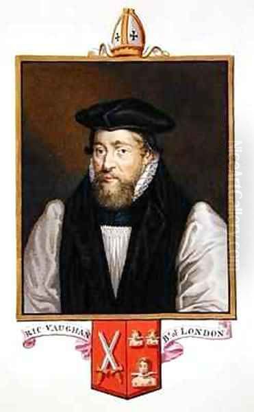 Portrait of Richard Vaughan Bishop of London from Memoirs of the Court of Queen Elizabeth - view 1
